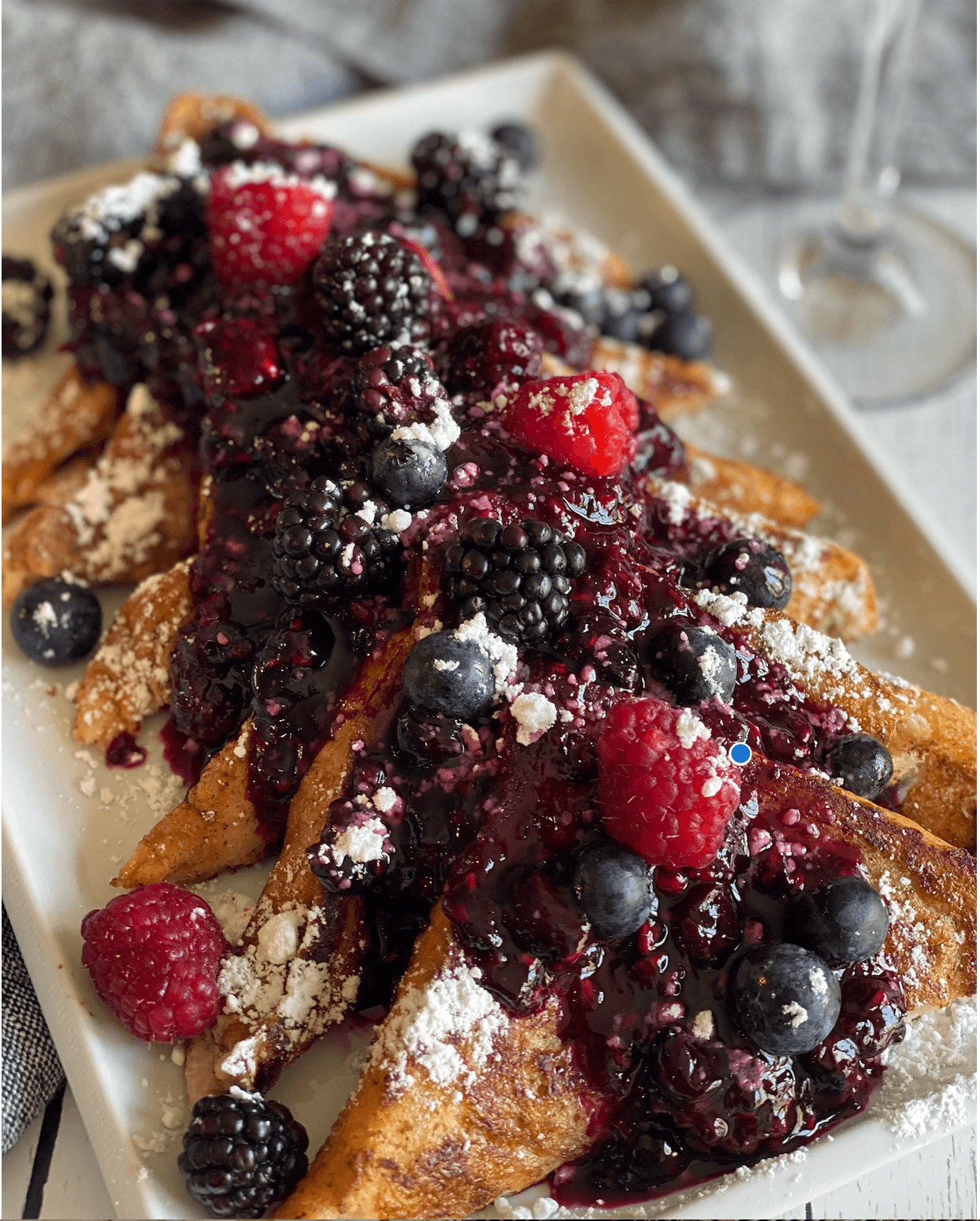 Triple Berry French Toast